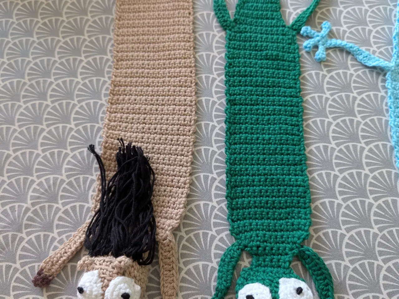 Billede 2 - Bogmærker hæklet forskellige dyr