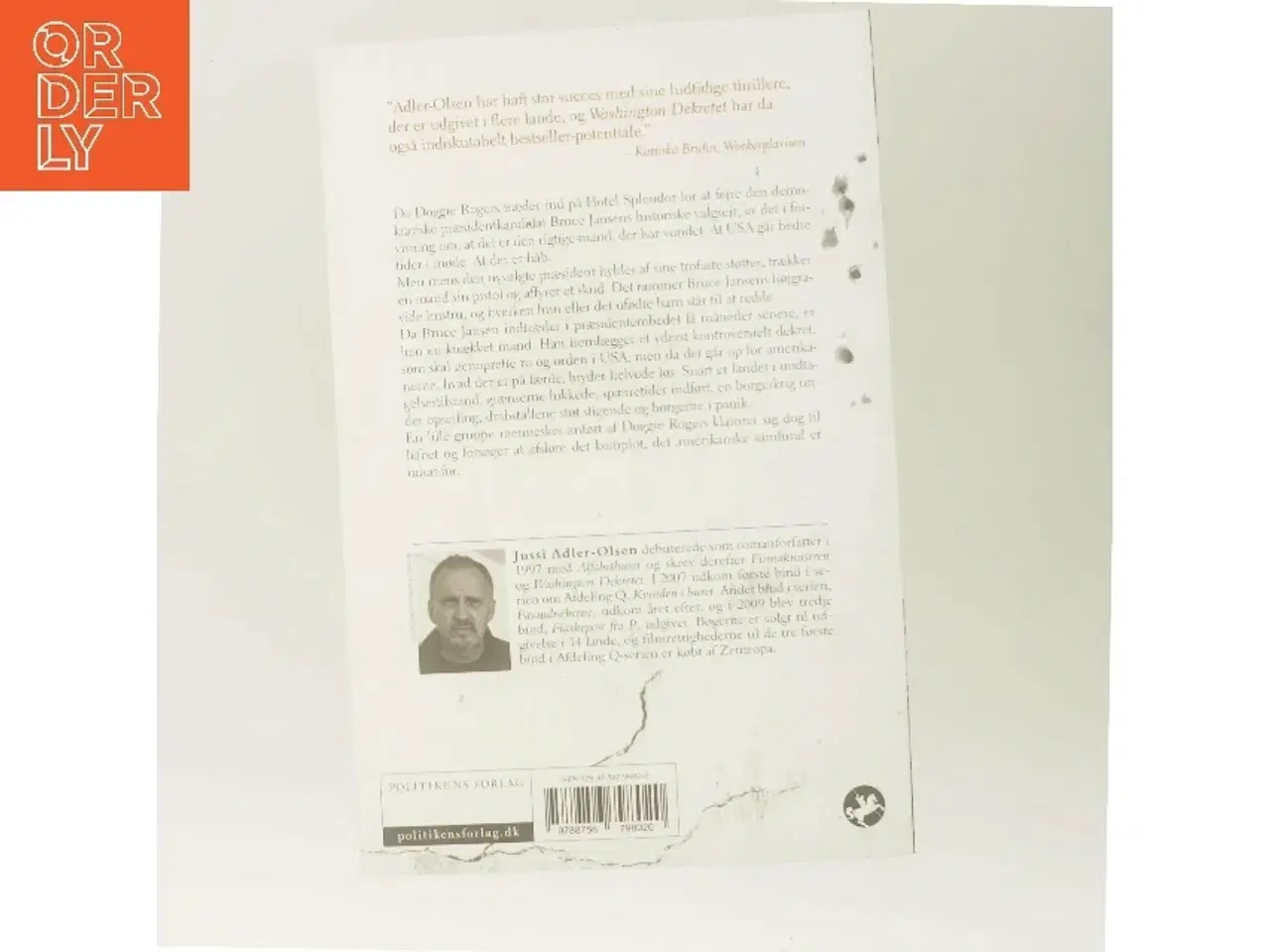 Billede 3 - Washington dekretet af Jussi Adler-Olsen (Bog)