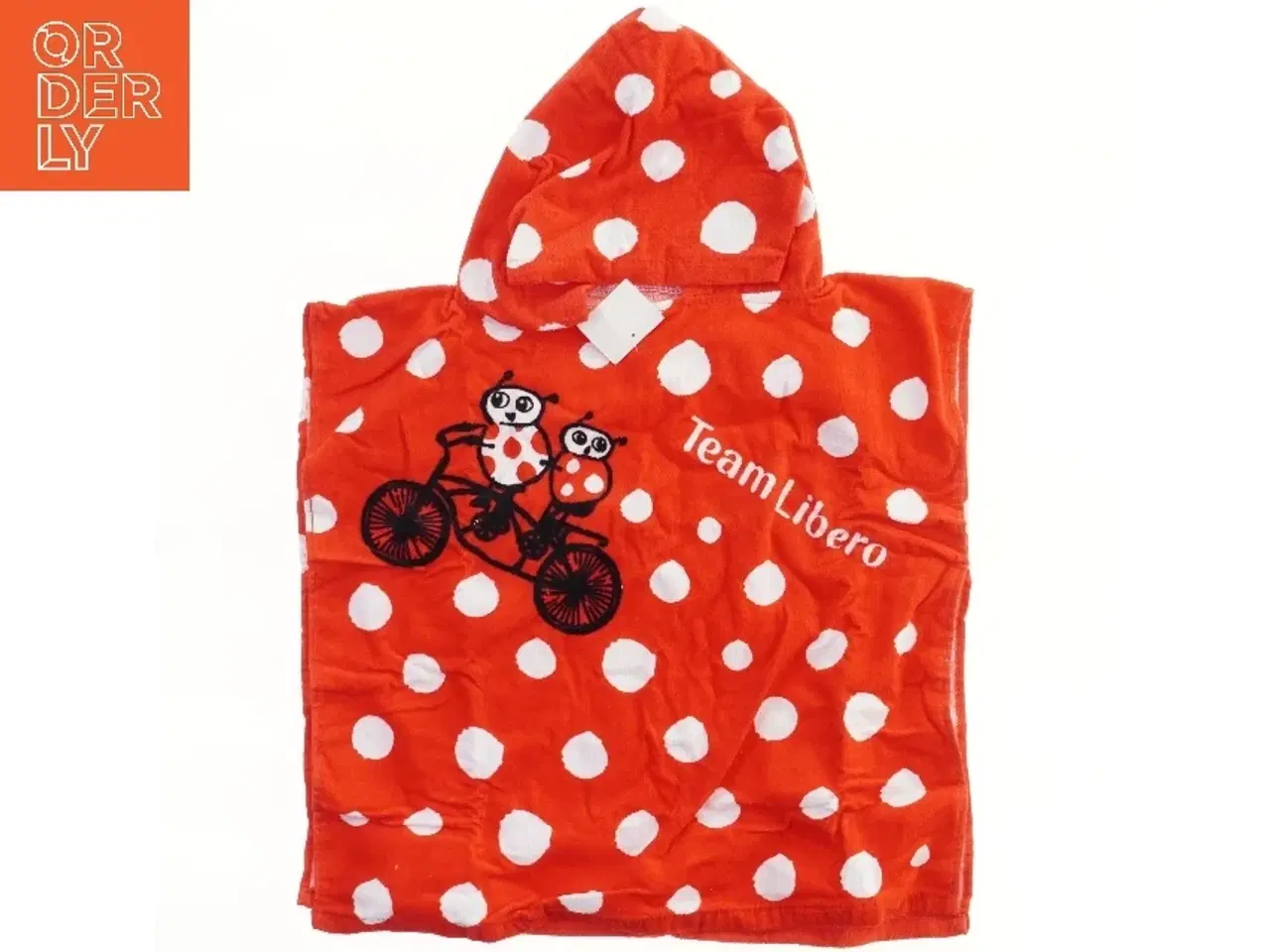 Billede 1 - Badeponcho med hætte fra Oeko-tex (str.  50x50 cm)