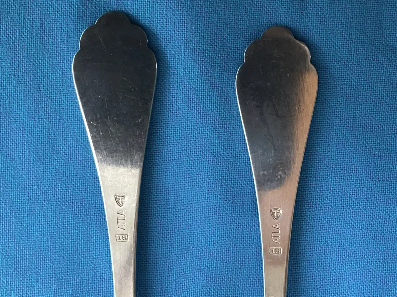 Billede 4 - “Rose” teskeer i Sølvplet, pris pr. stk.