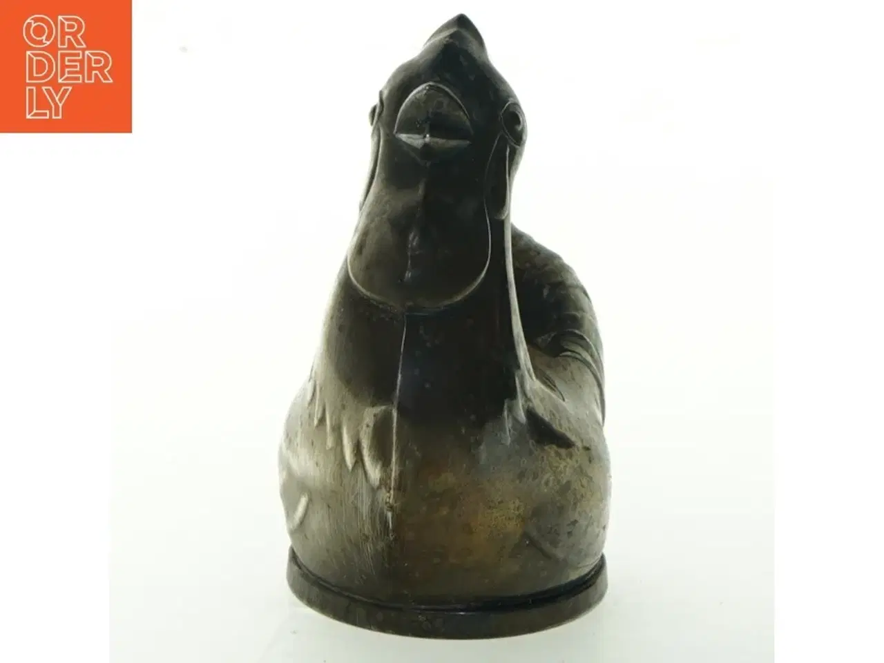 Billede 5 - Vintage Metal hane sparegris (str. 12x12 cm)