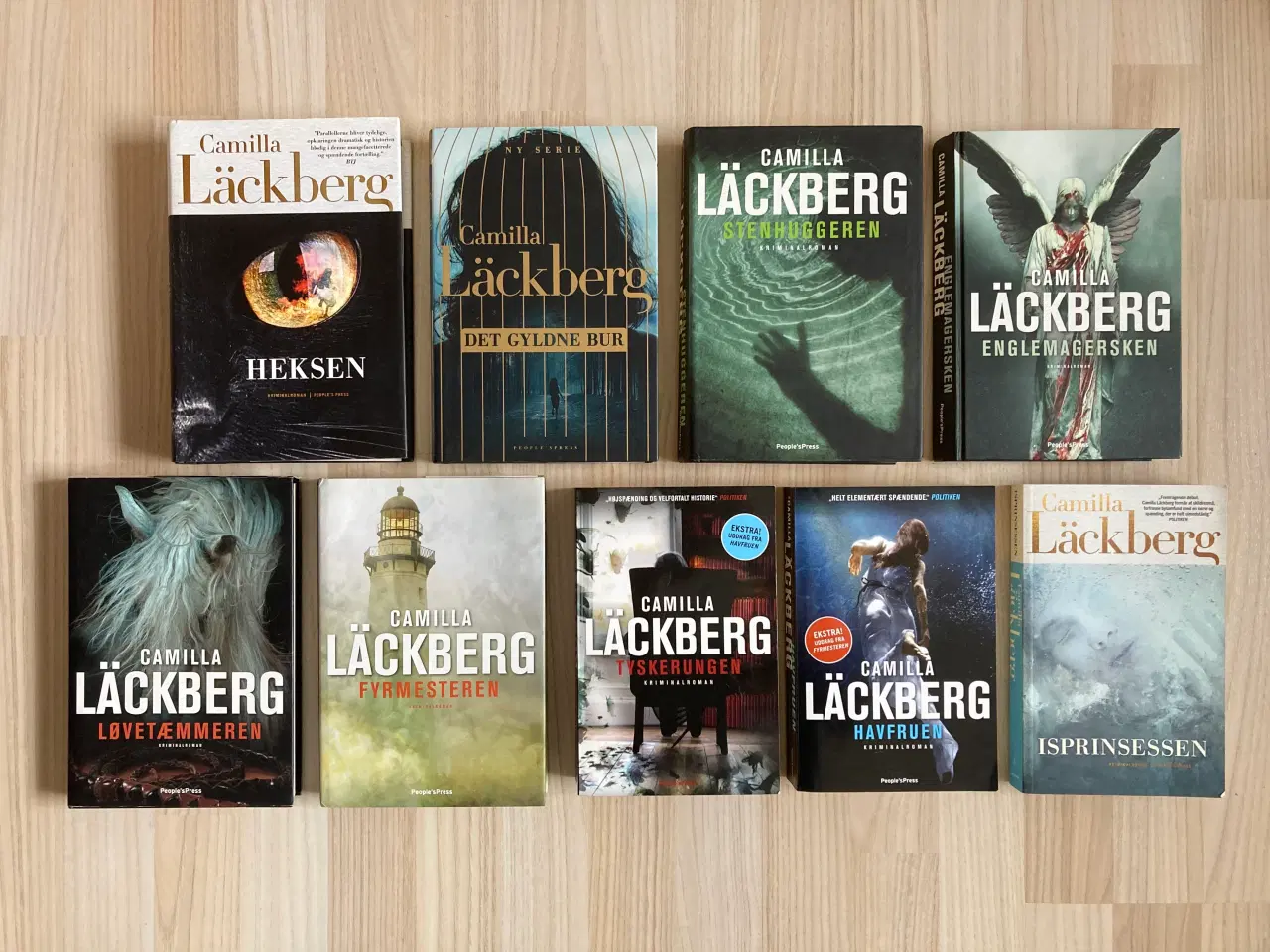 Billede 1 - Flere titler - Camilla Läckberg