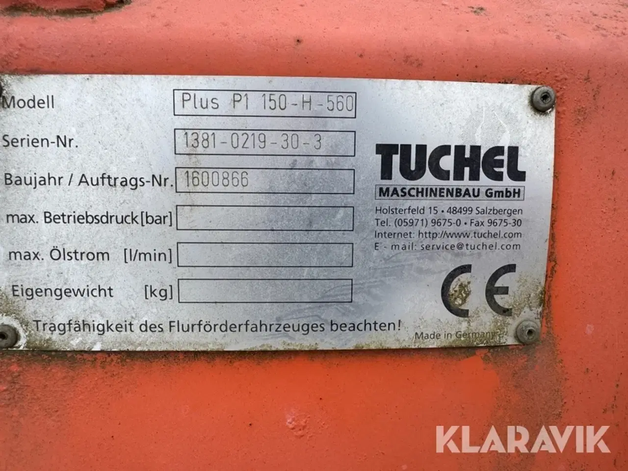Billede 5 - Kost Tuchel Plus P1 150-H-560