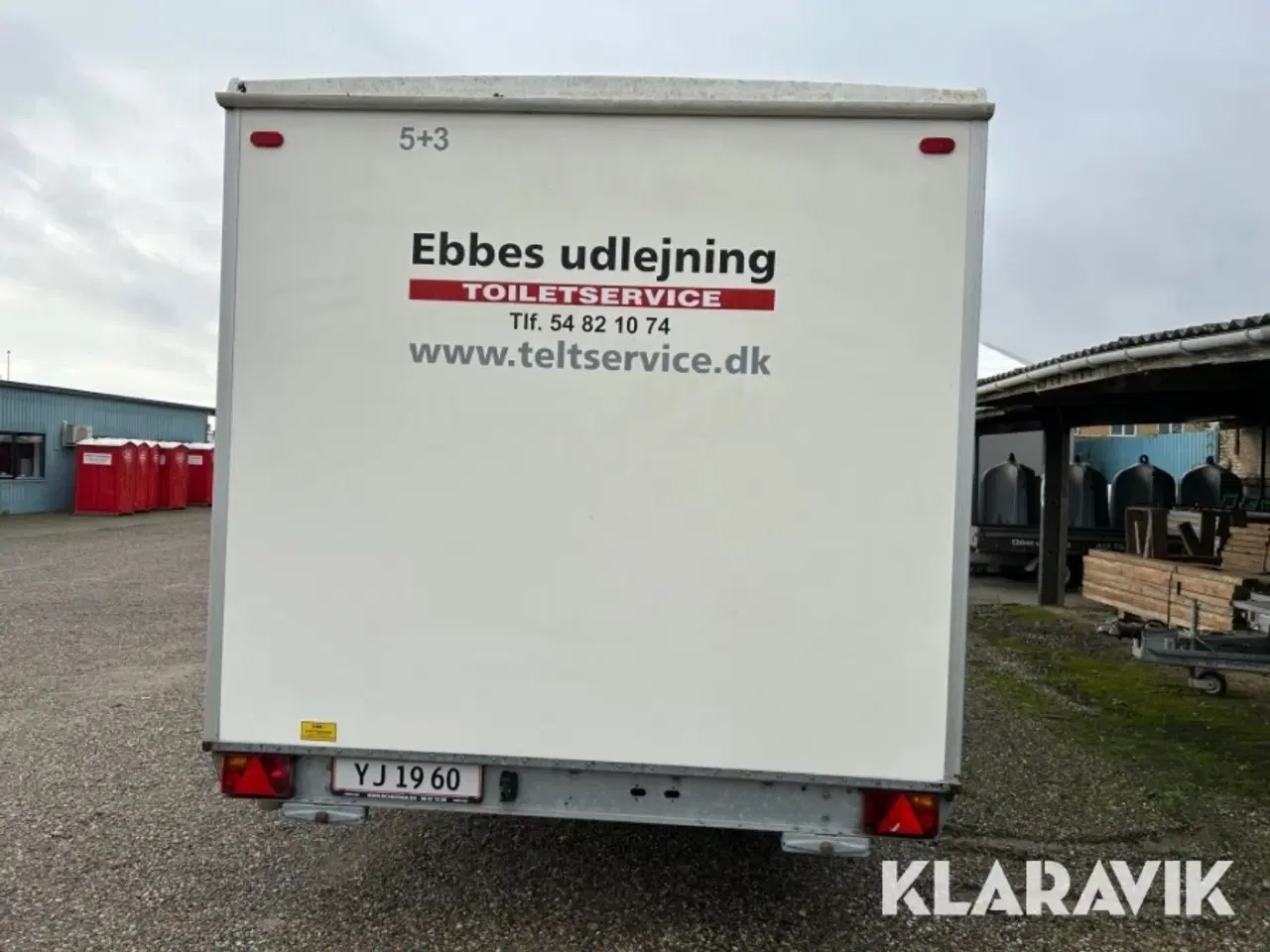 Billede 7 - Toiletvogn 5+3 Scanvogn