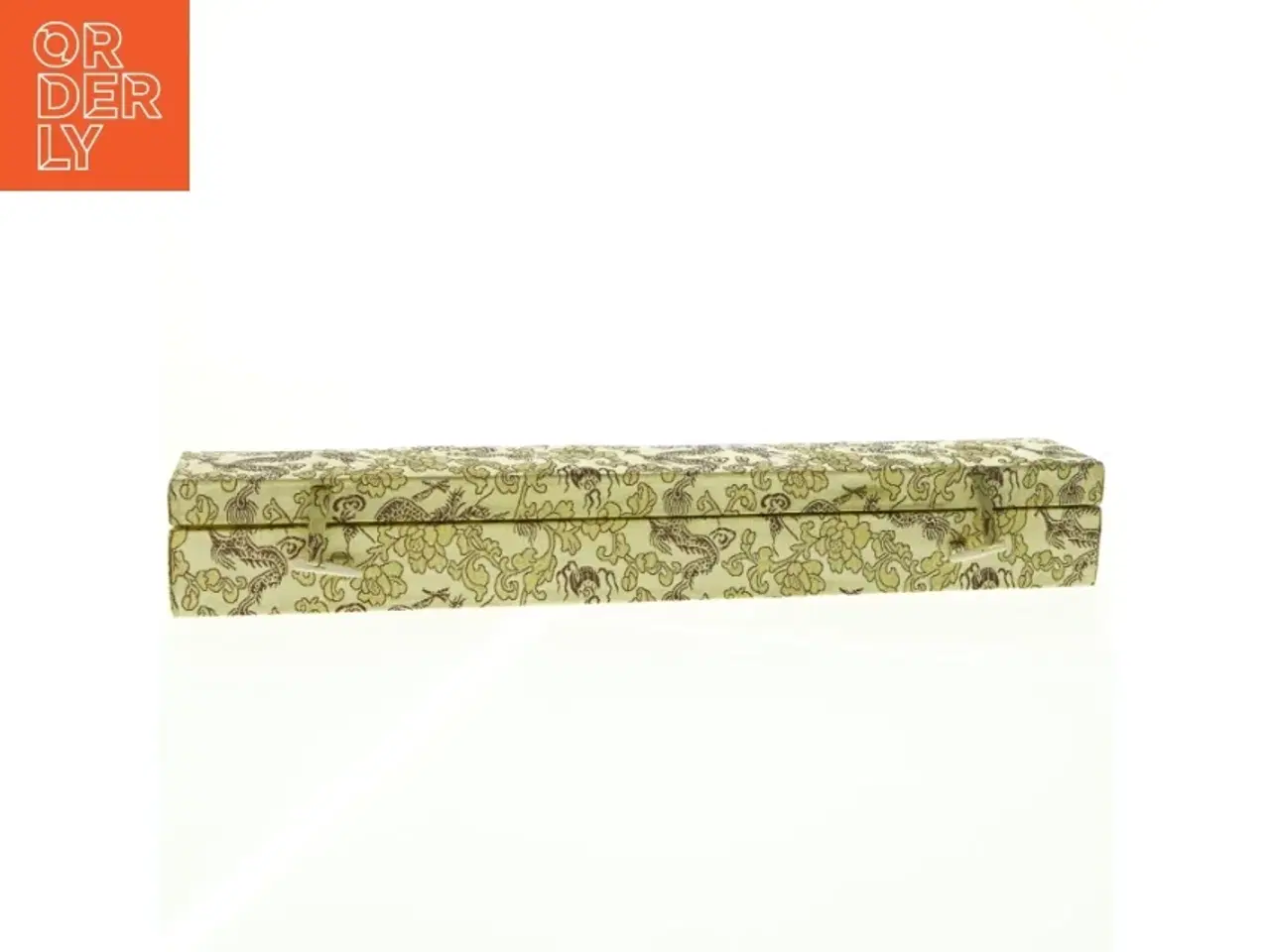 Billede 3 - Stort rullet kort over by i antik stil (str. 150 x 41 cm)
