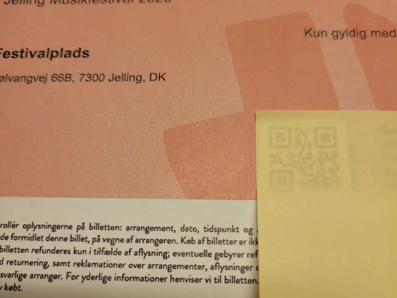 Billede 1 - Jelling MUSIKFESTIVA .Camping.Reunite Telt 2 Pers.