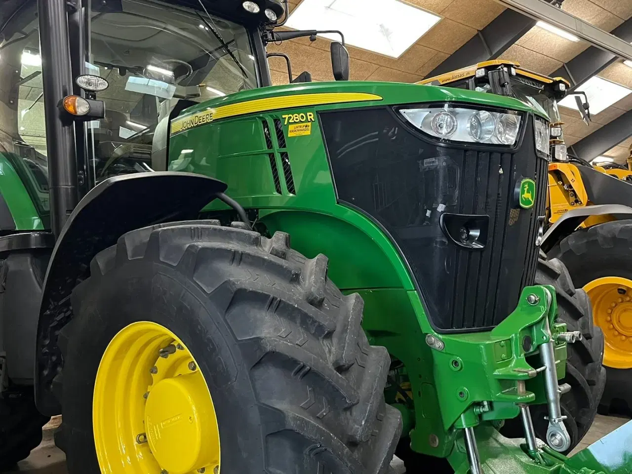 Billede 13 - John Deere 7280R Næsten nye dæk, Autopower og frontlift samt luft anlæg