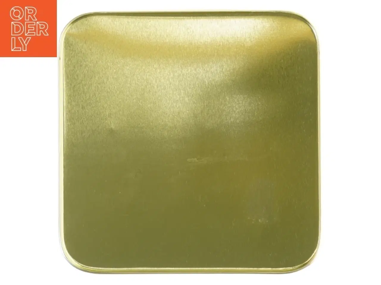 Billede 5 - Dekorativ kagedåse med asiatisk motiv (str. H. 21,5 cm. 15 x 15 cm)