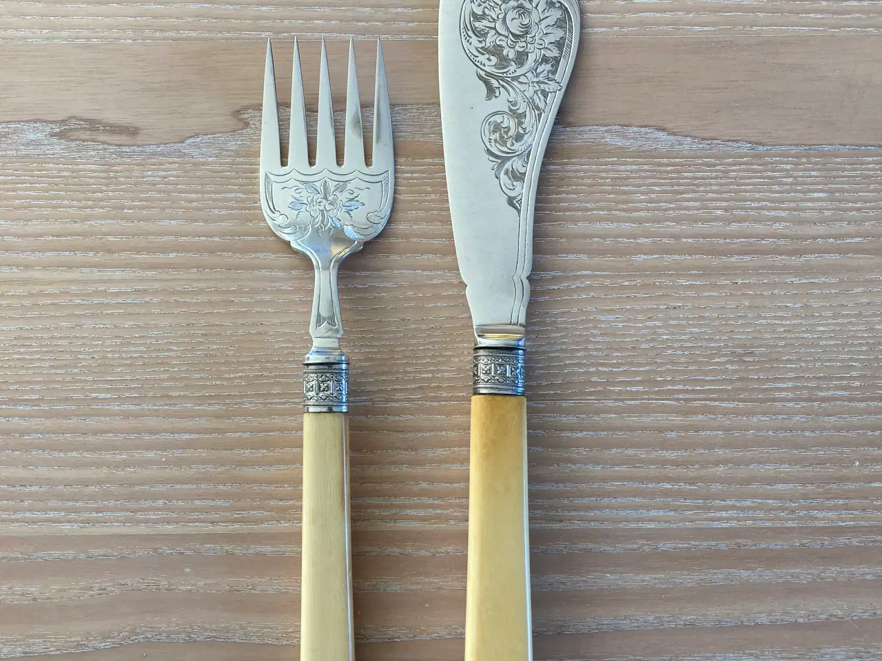 Billede 1 - Bestik / trancher sæt / sølvtøj