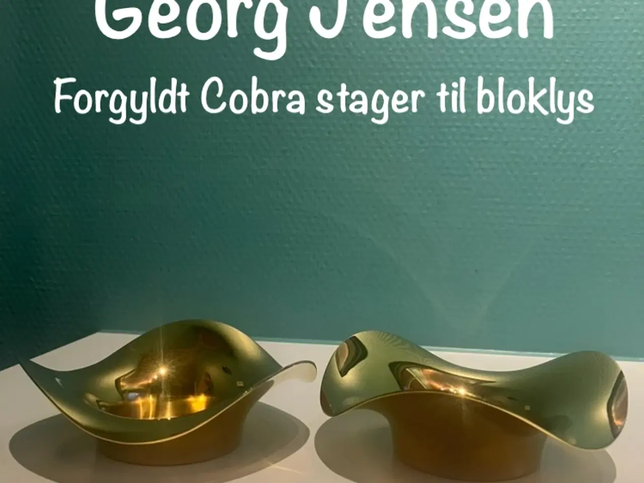 Billede 1 - Georg Jensen, Cobra stager til bloklys
