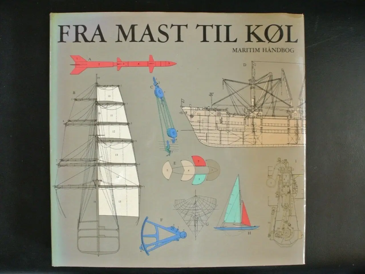 Billede 1 - fra mast til køl. maritim håndbog. med smudsomslag