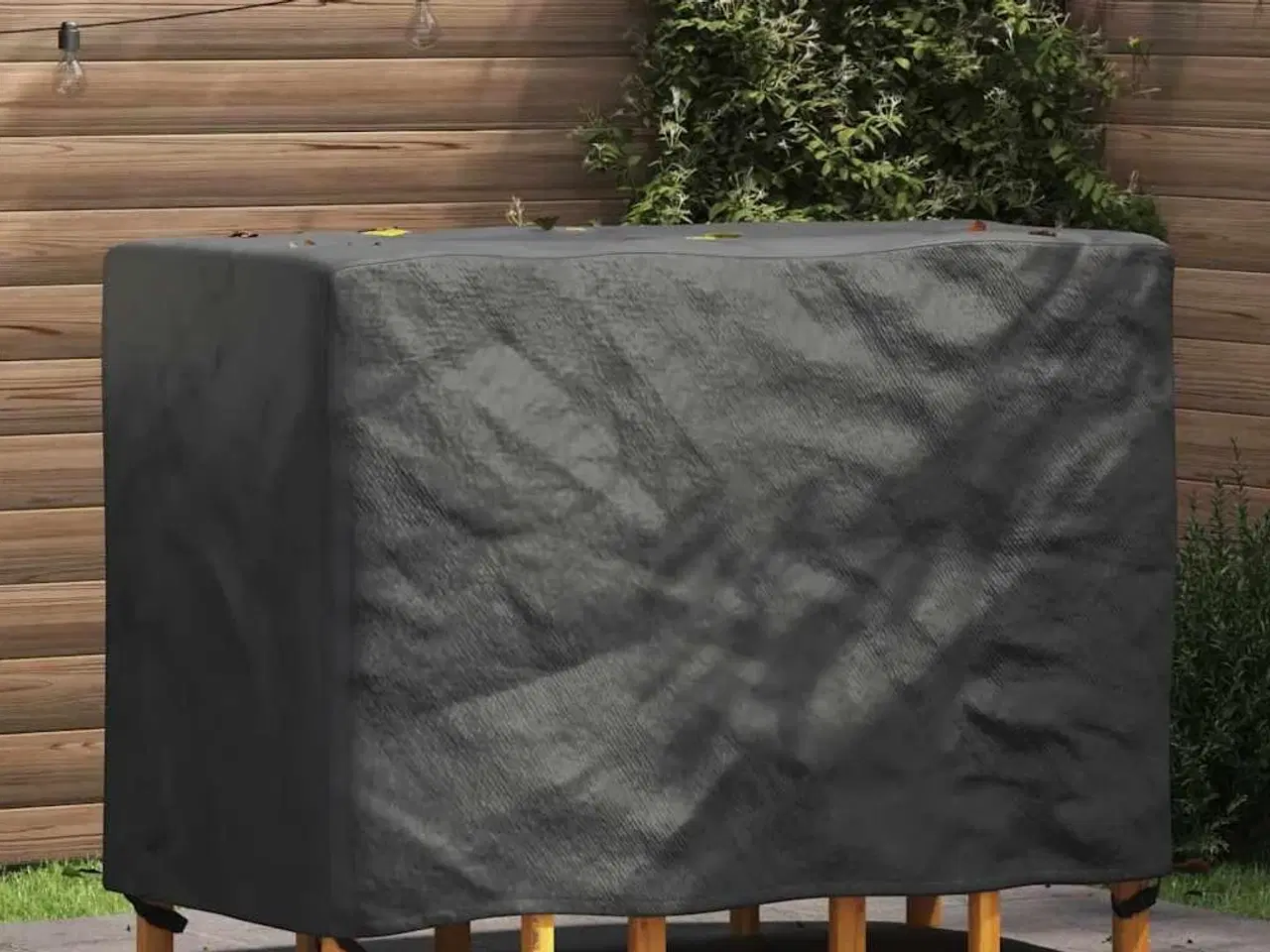 Billede 1 - Overtræk til havemøbler Sort 140 x 70 x 90 cm 420D