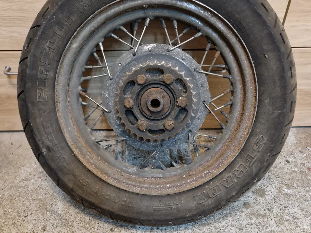 Billede 5 - Yamaha XS650 baghjul 