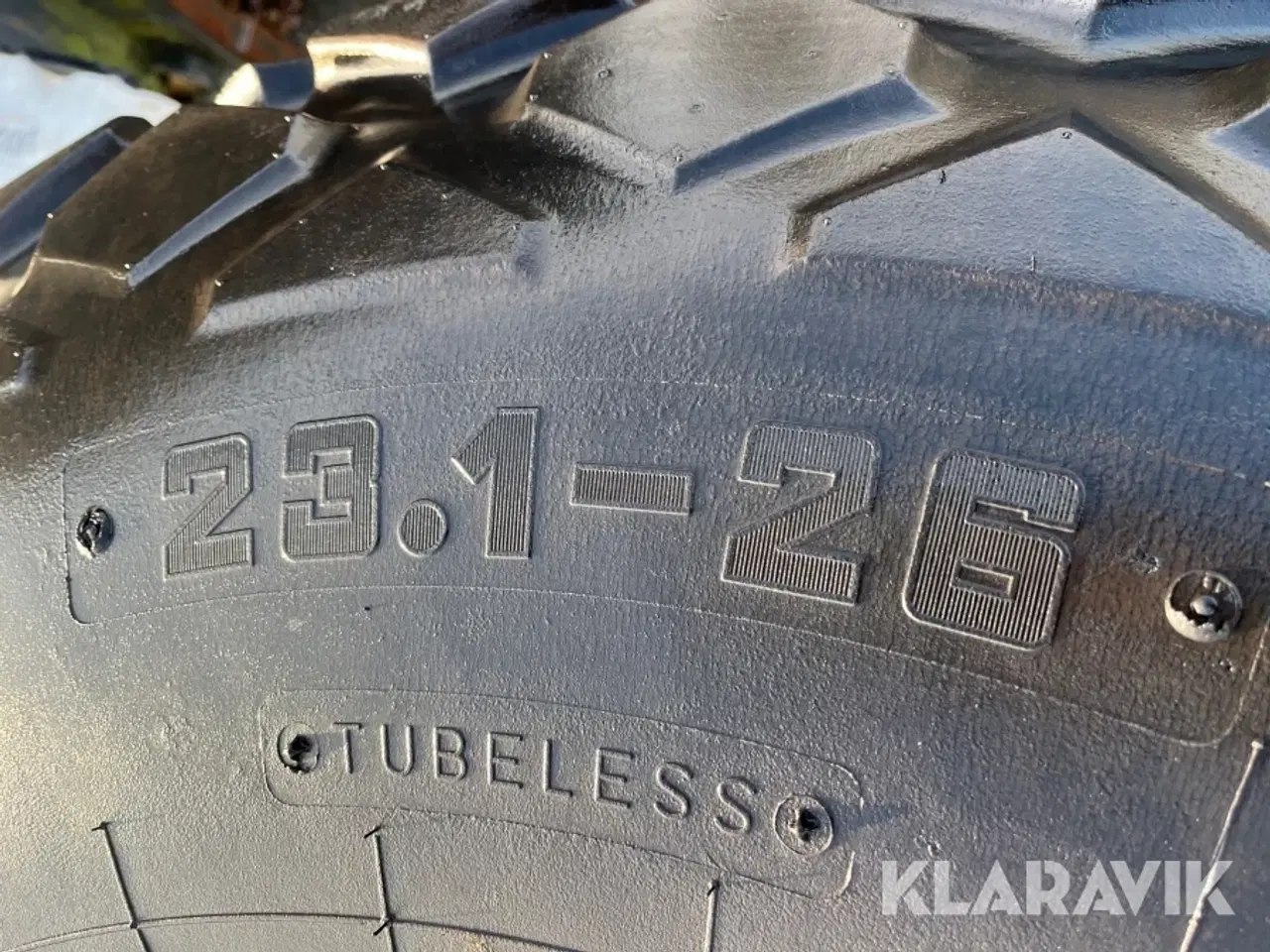 Billede 7 - Dæk med fælg ALLIANCE 23.1-26
