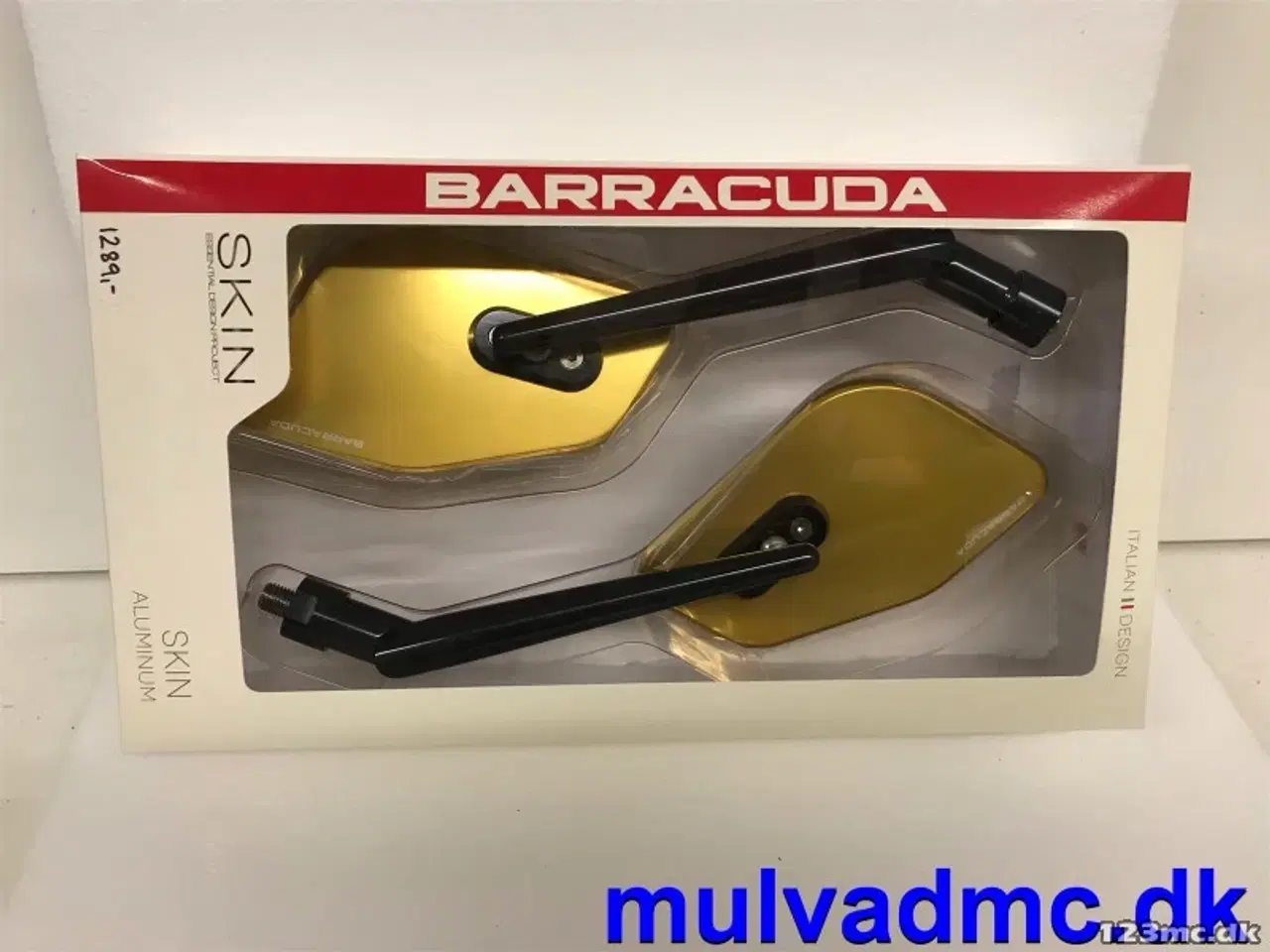 Billede 1 - Barracuda spejle guld
