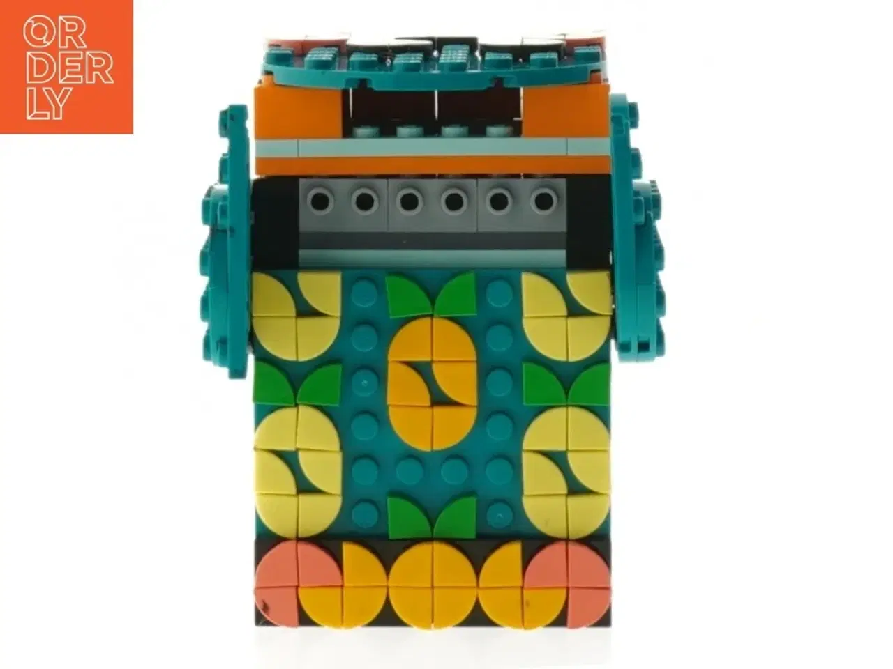 Billede 1 - Farverig klodshus fra Lego (str. 10x6x6 cm)