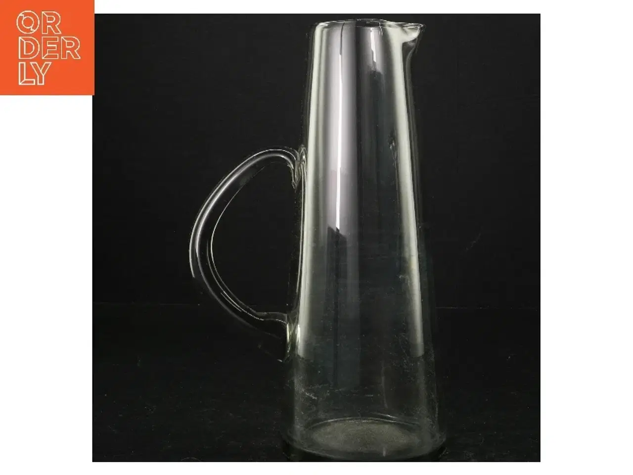 Billede 1 - Glas kande med revner fra Glas Kande (str. 24 x 9 cm)