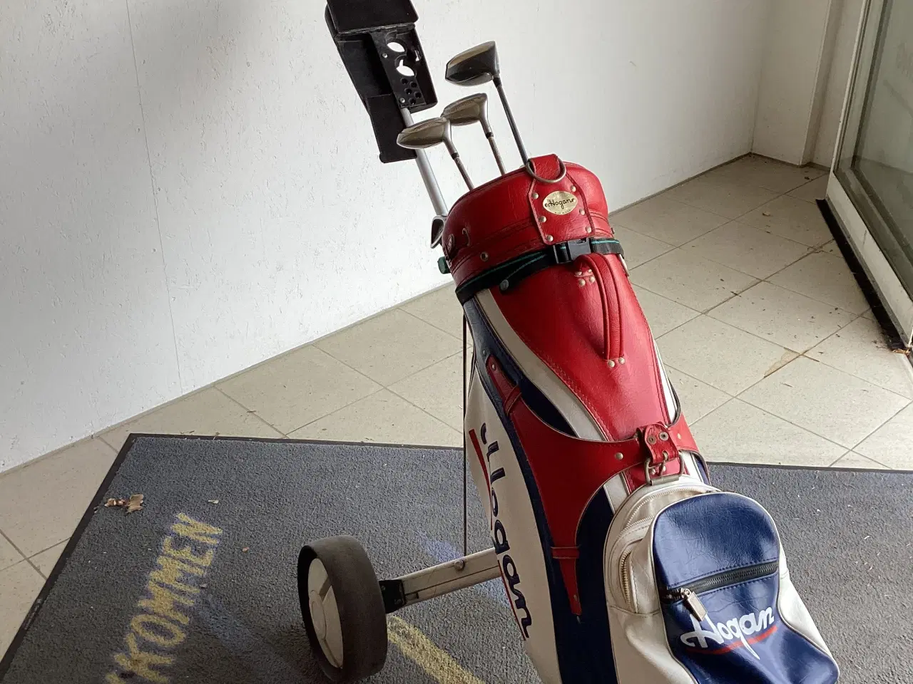 Billede 3 - Golfsæt , Vogn. Bag. Køller/jern.
