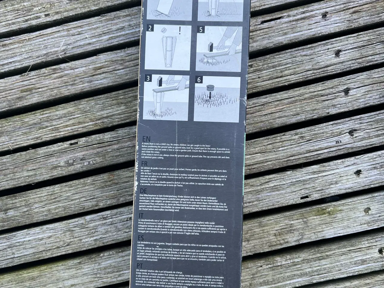 Billede 4 - Parasol spyd til jord Max. Ø 45mm