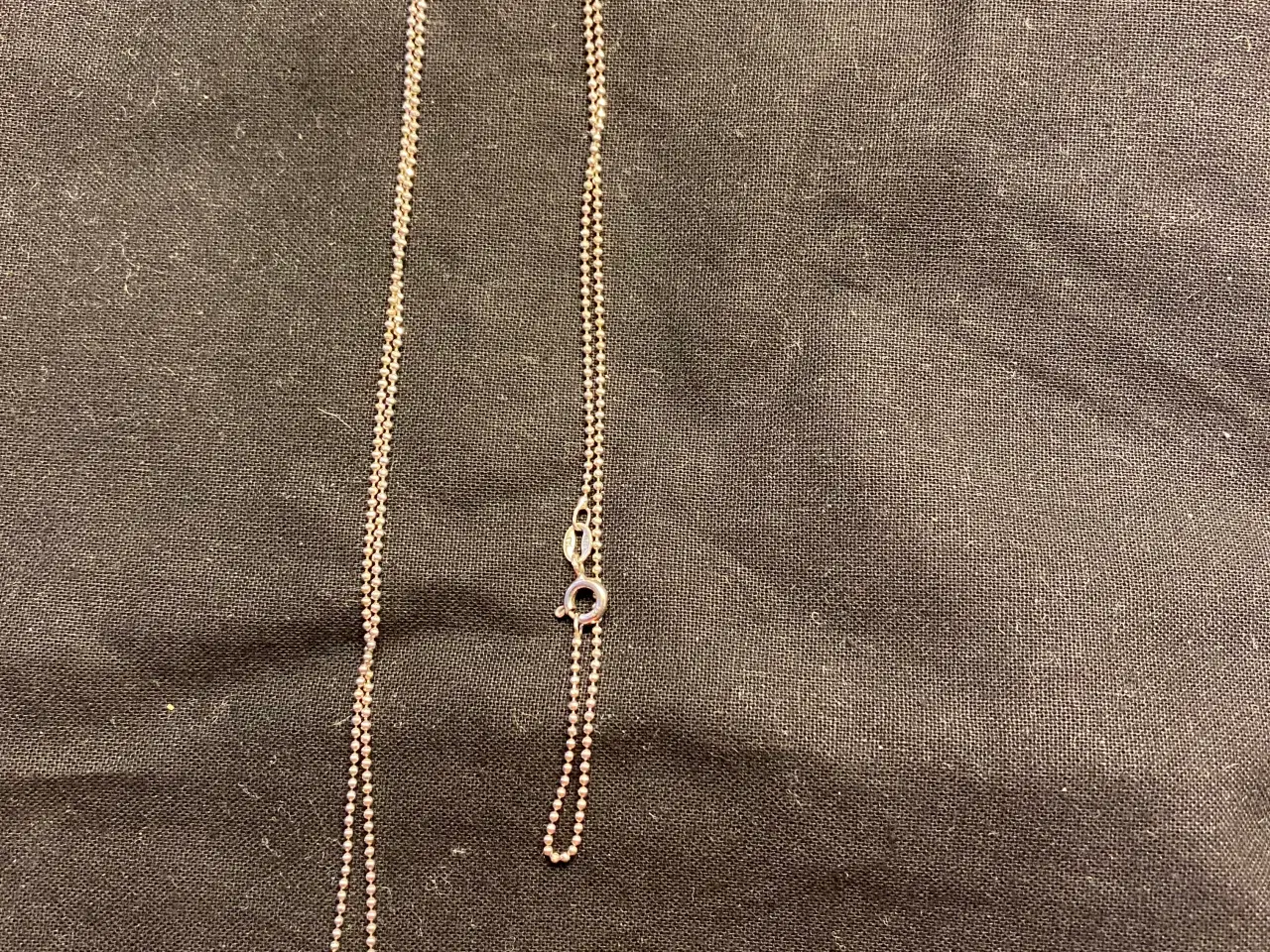 Billede 2 - Halskæde sølv m. zirkonia