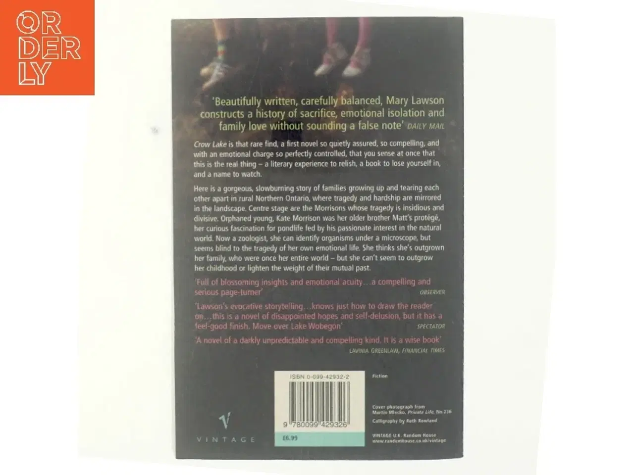 Billede 3 - Crow Lake af Mary Lawson (Bog)