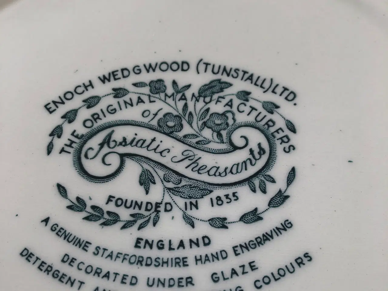 Billede 4 - Asiatic Pheasants tallerkner