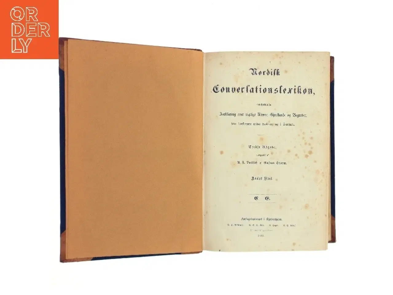 Billede 2 - Nordisk Conversationslexikon af H. A. Hielm (Bog)