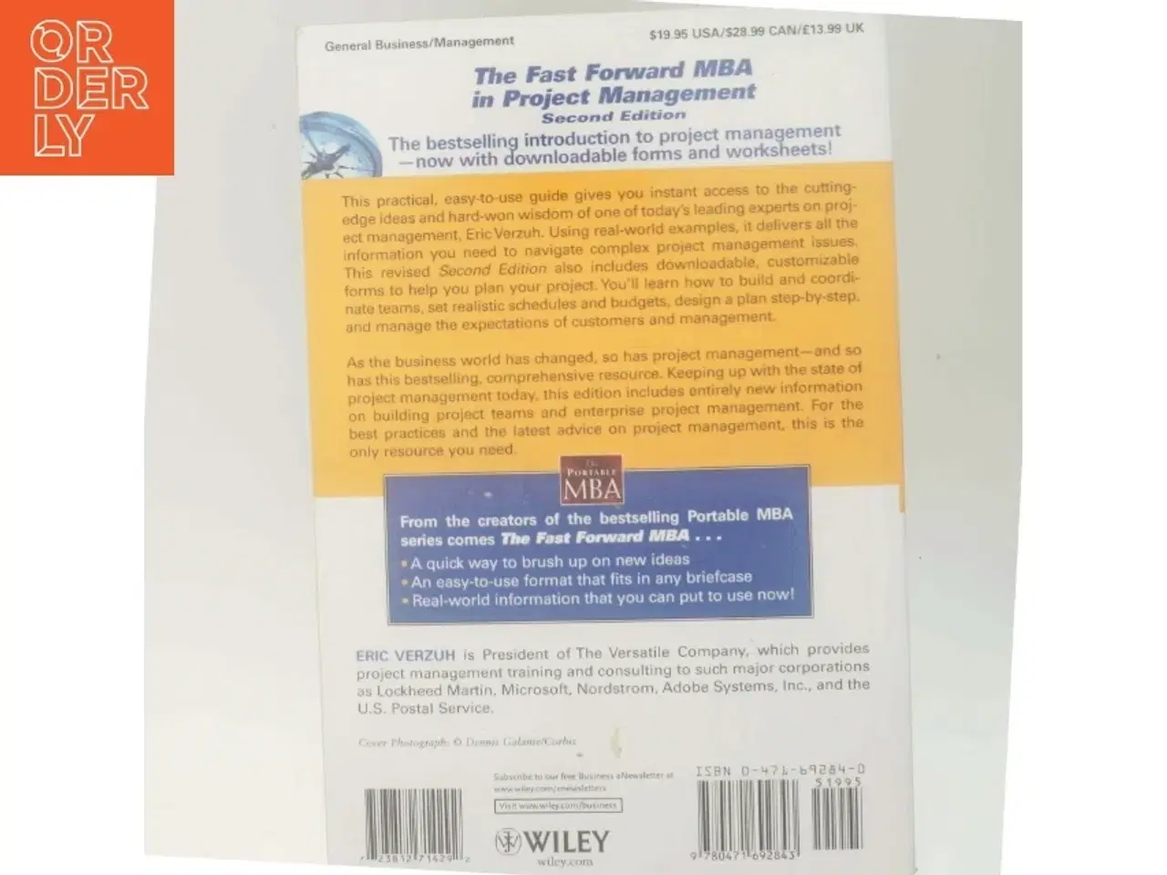 Billede 3 - The Fast Forward MBA in Project Management af Eric Verzuh (Bog)