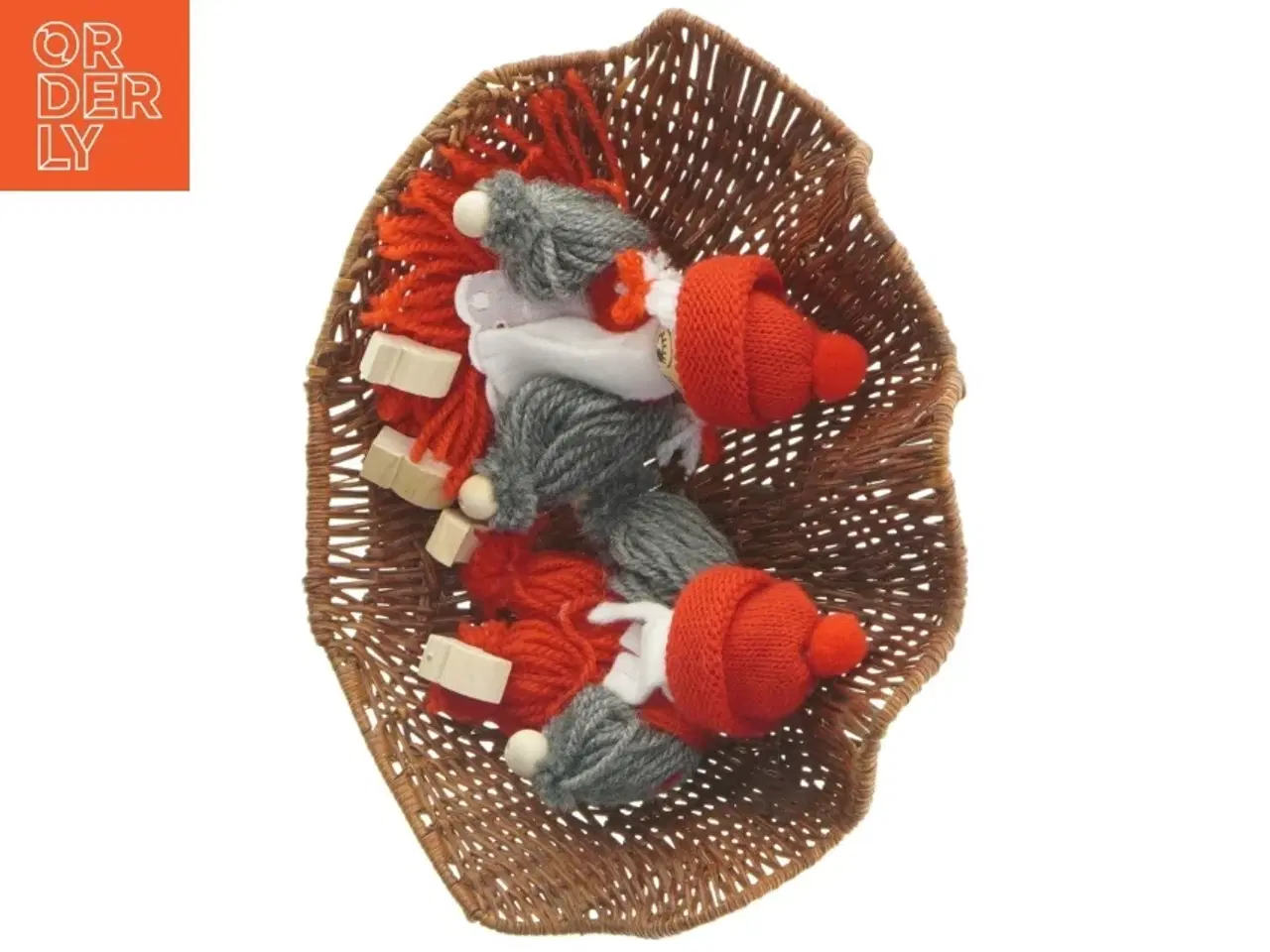 Billede 3 - Håndlavet julepynt (str. 23 cm)