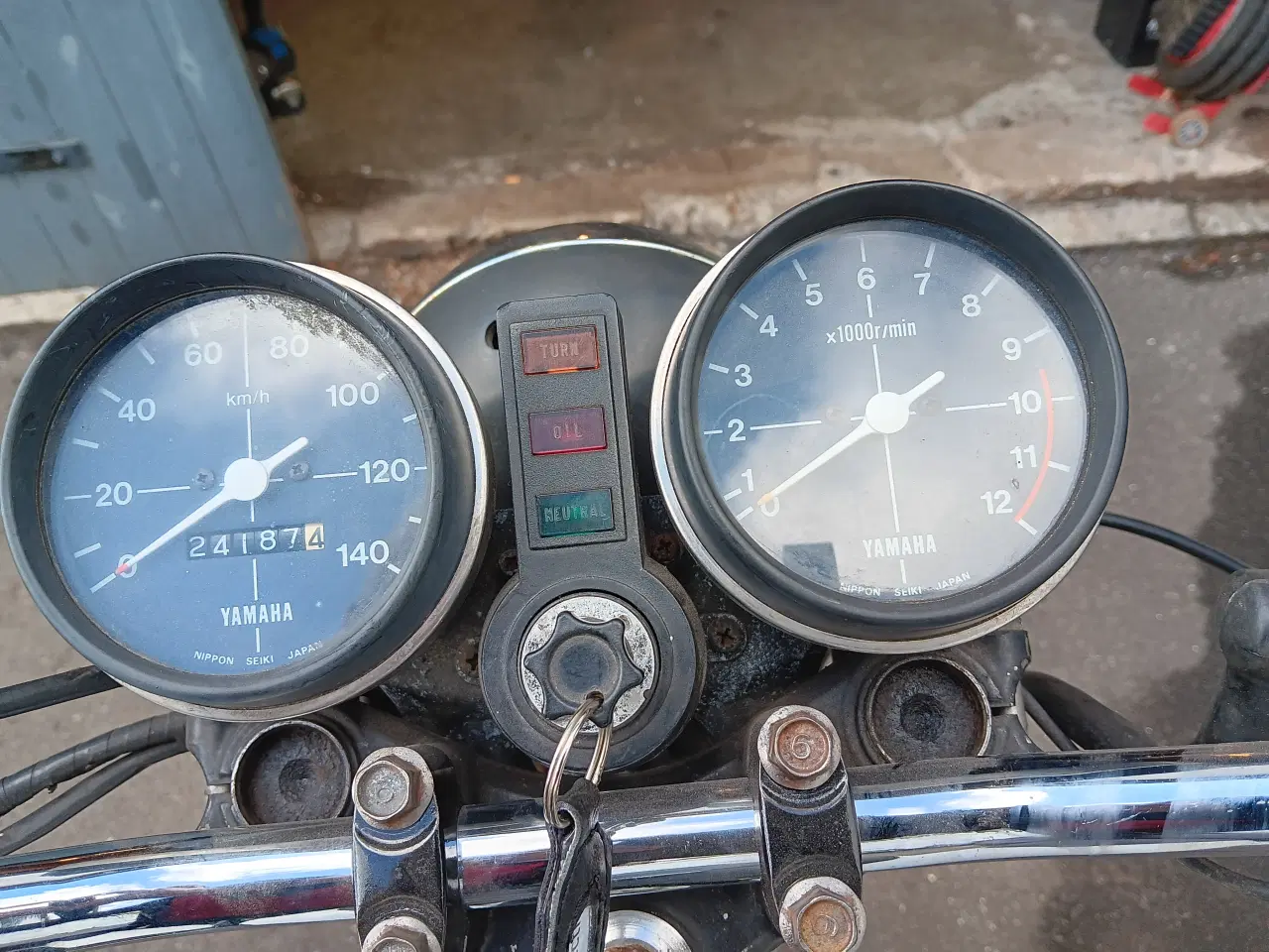 Billede 4 - Yamaha rd 200 med elstart