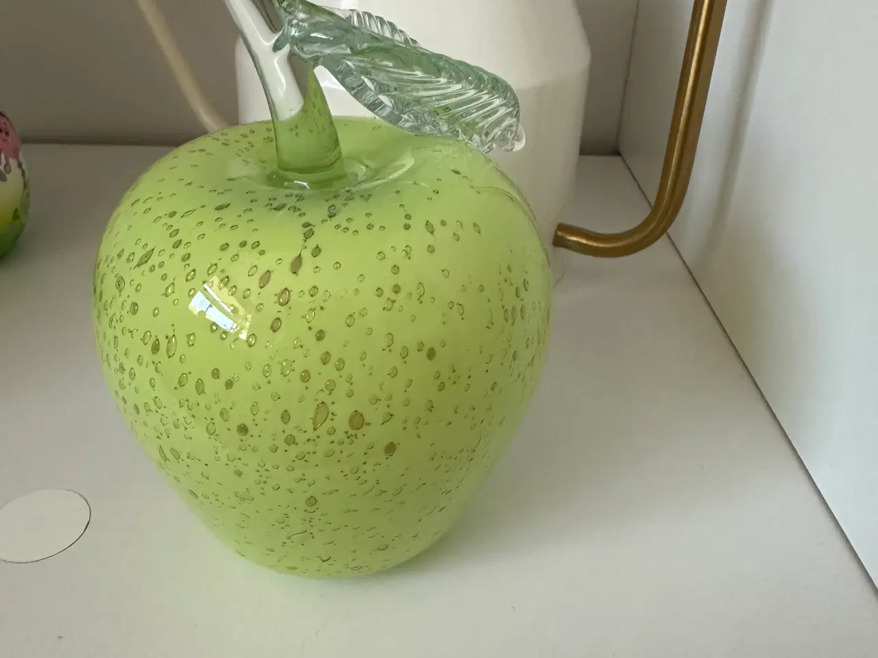 Billede 2 - Flot glas æble