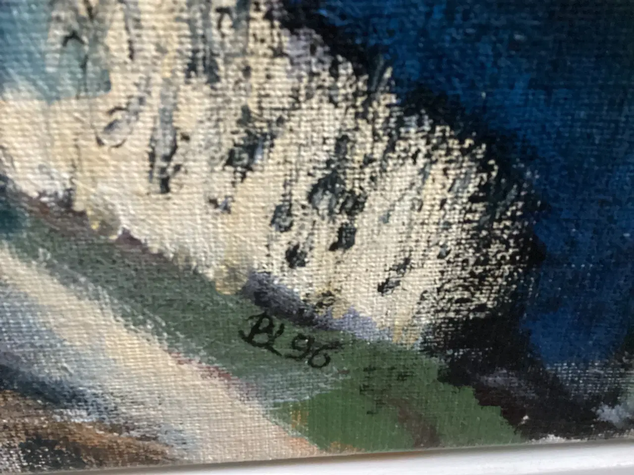 Billede 2 - Stort acryl maleri