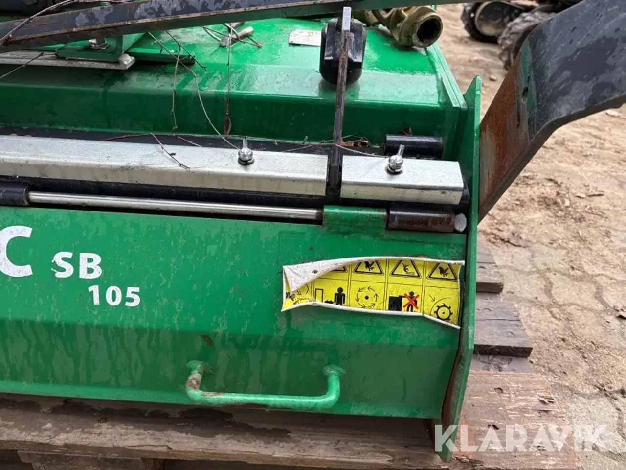 Billede 7 - Stennedlægningsfræser DK-TEC SB-150
