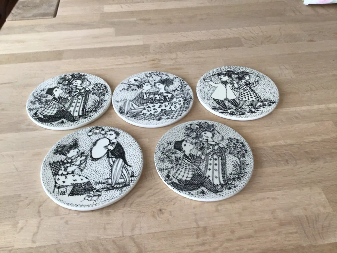 Billede 1 - Bjørn Winblad platter 5 stk