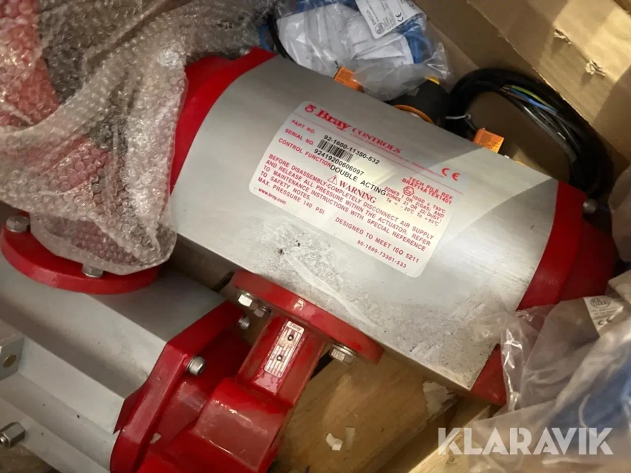 Billede 6 - Butterfly ventiler Bray controls Dn250 - 12 bar - inklusiv bolte