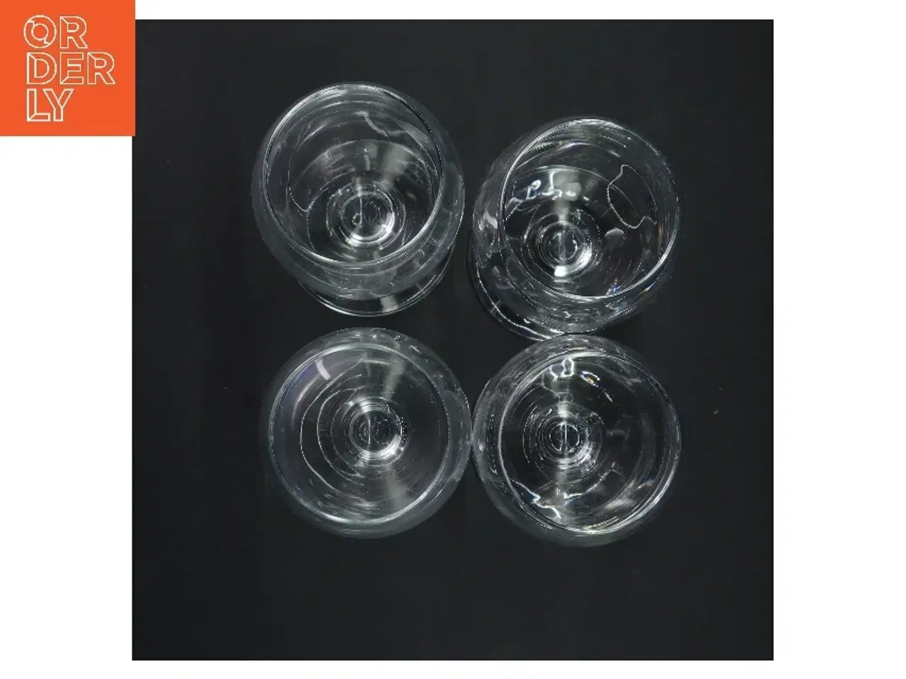 Billede 3 - 4 glas (str. 4 stk Ø 6,5 cm længde 19,5 cm)