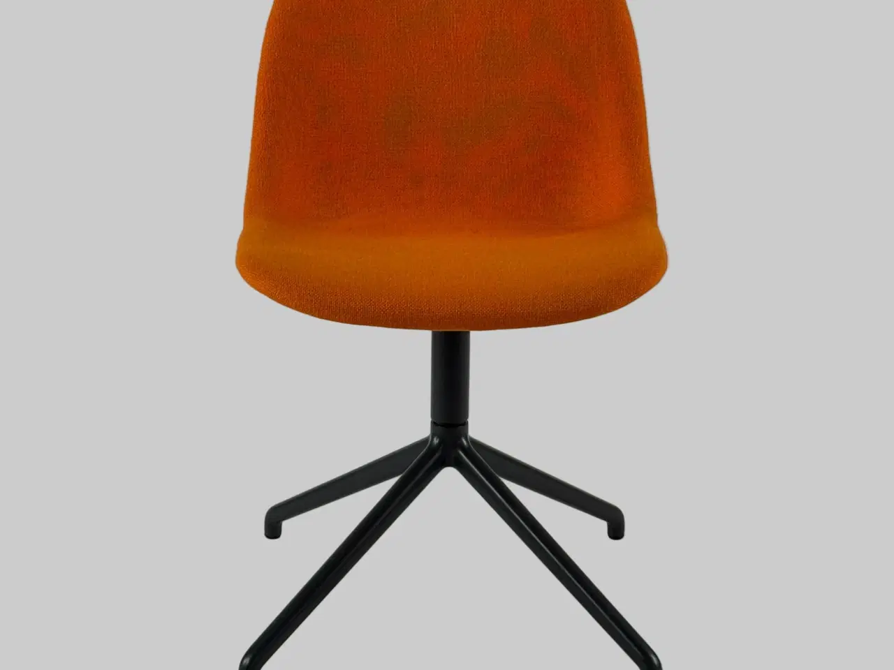 Billede 3 - Muuto Fiber Side Stol – Orange/Antracitgrå Stel