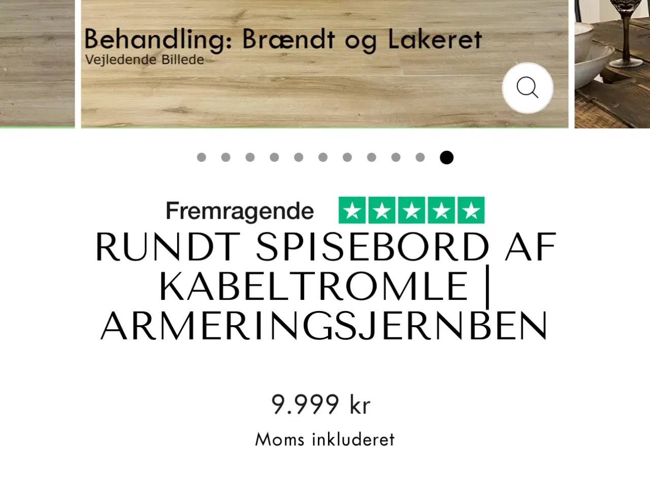 Billede 3 - Havebord