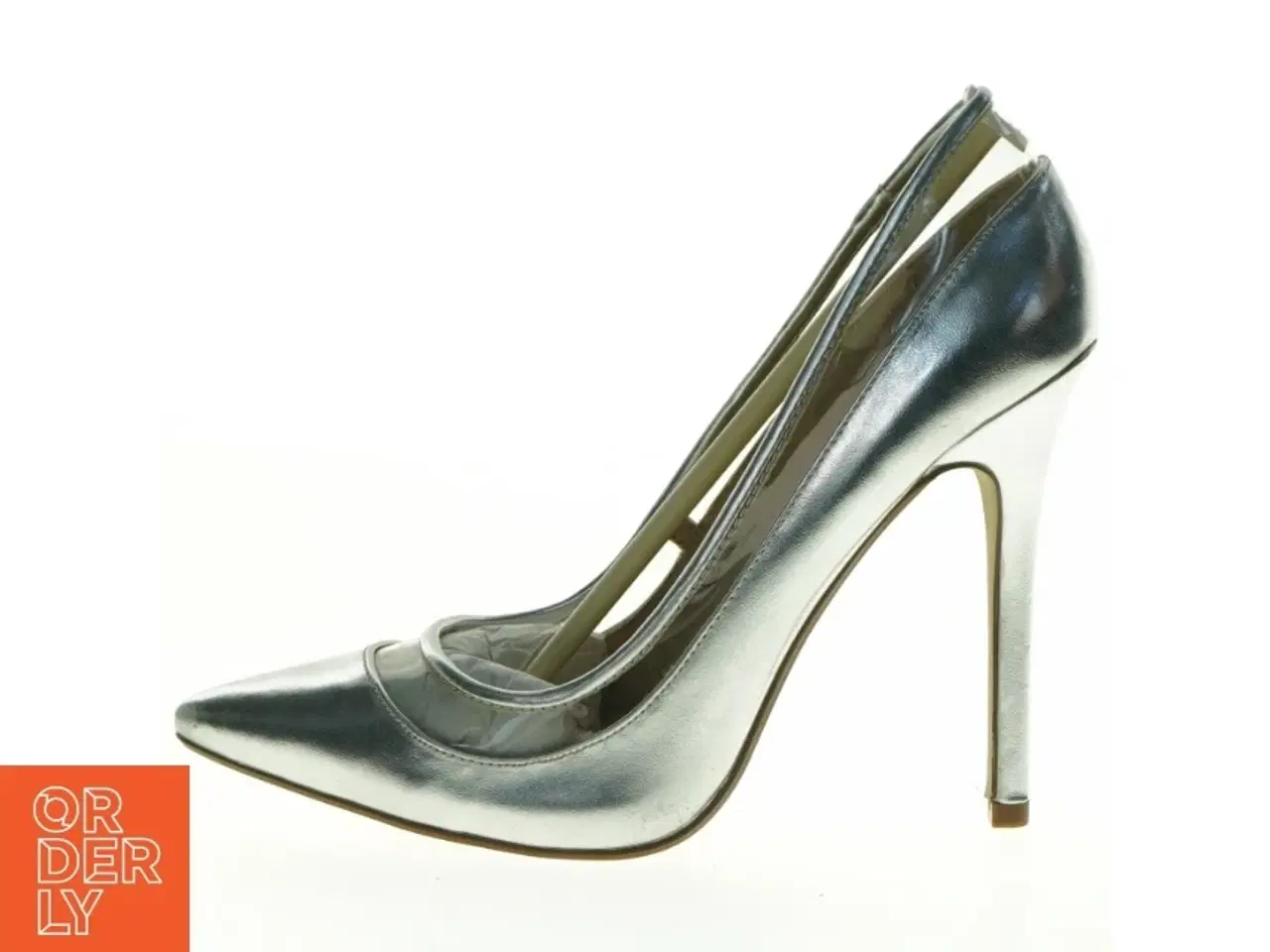 Billede 1 - Sølvfarvede pumps fra Asos (str. 6)