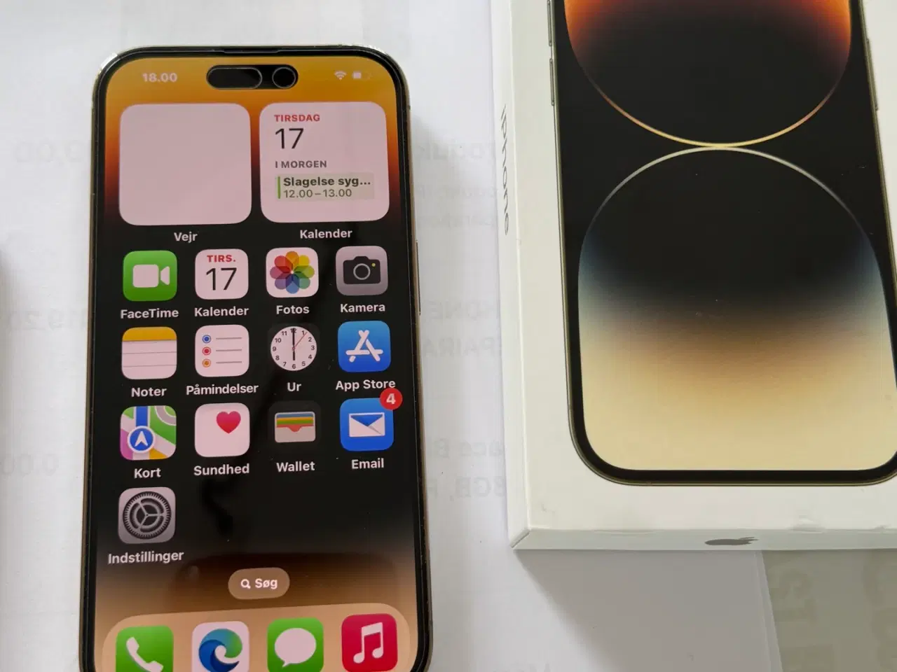 Billede 7 - Super Lækker og Yderst Velholdt   iPhone 14 Pro 