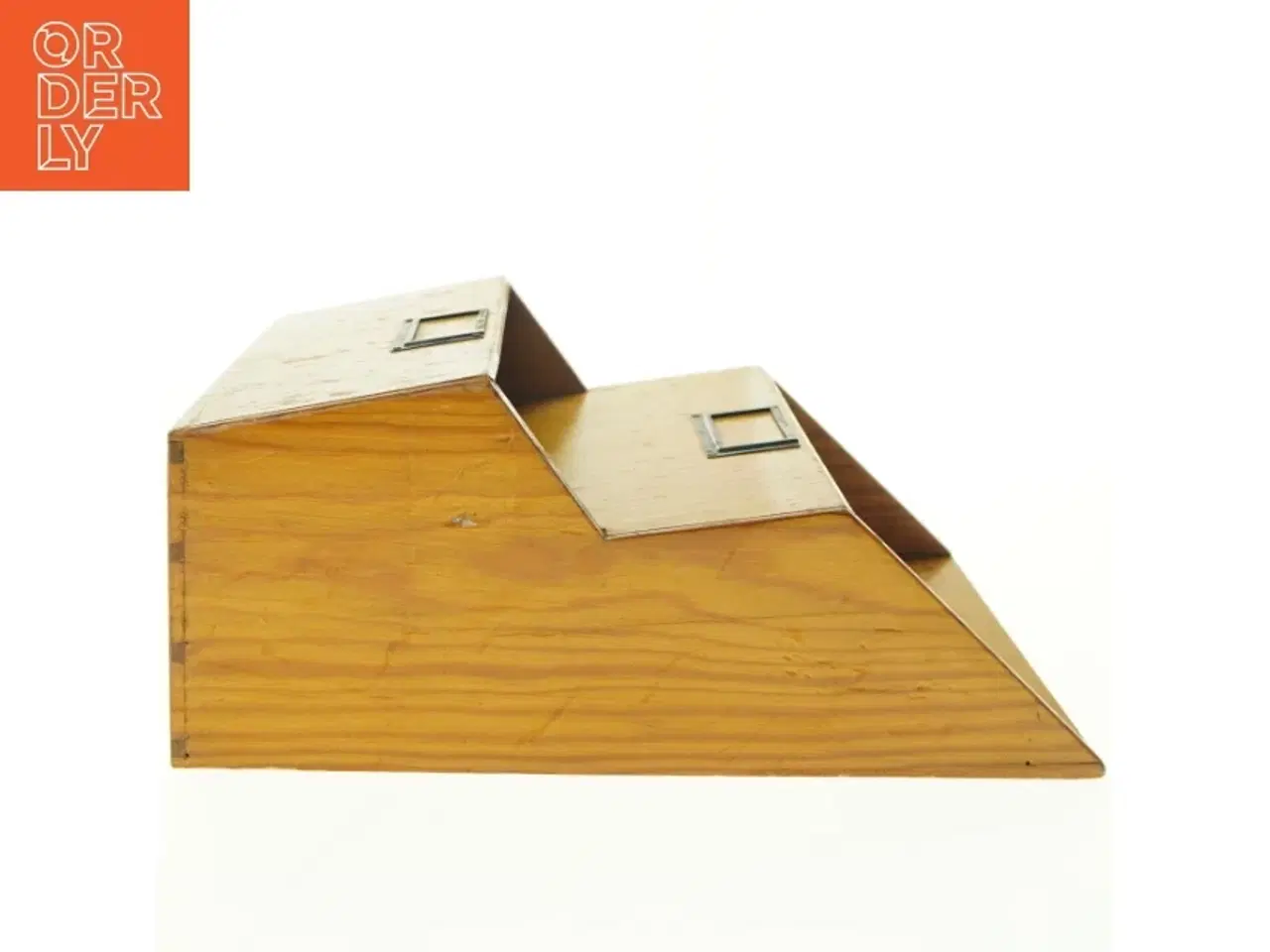 Billede 2 - Træbakkearkiv (str. 32 x 27 cm)