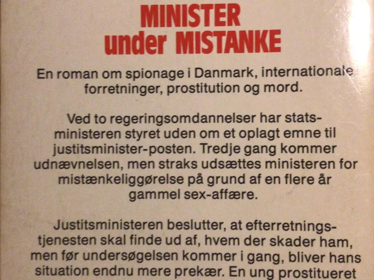 Billede 2 - Søren Jacobsen ::Minister under mistanke