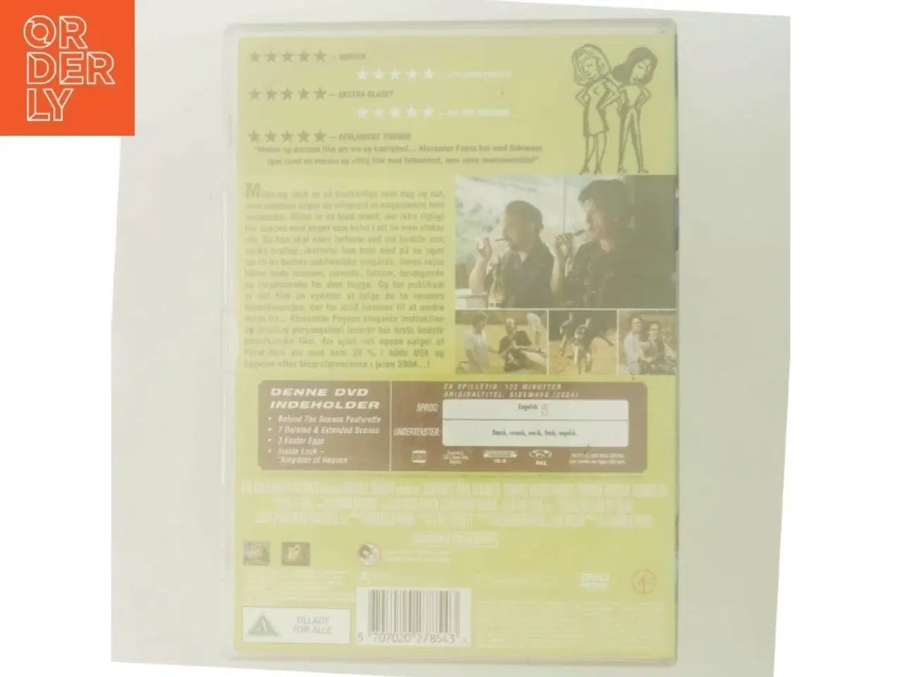 Billede 3 - Sideways med Paul Giamatti (DVD)