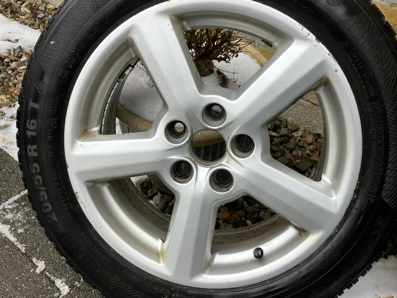 Billede 1 - Vinterdæk på fælge. VW, Seat mfl  5 x 112