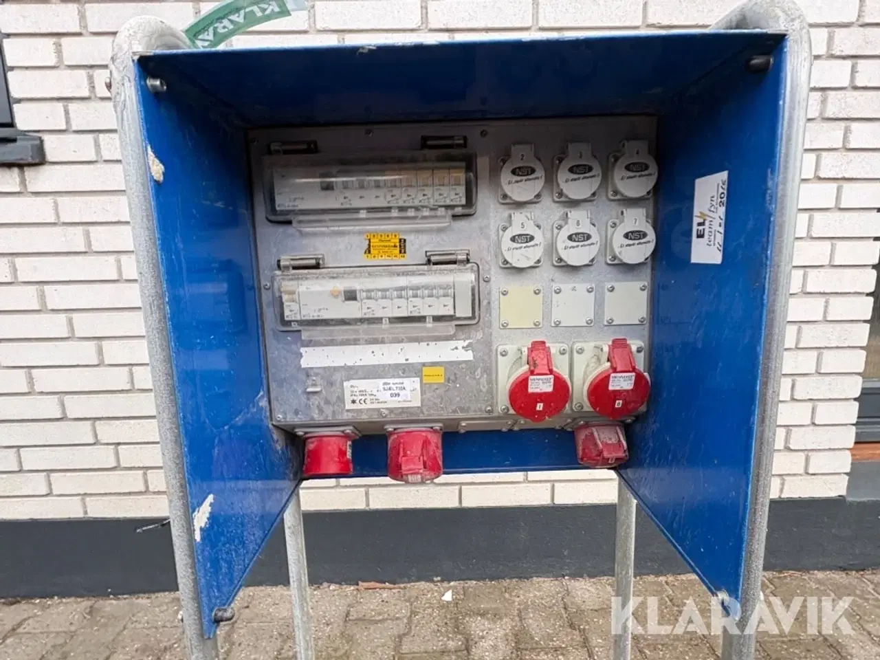 Billede 5 - Byggestrømtavle