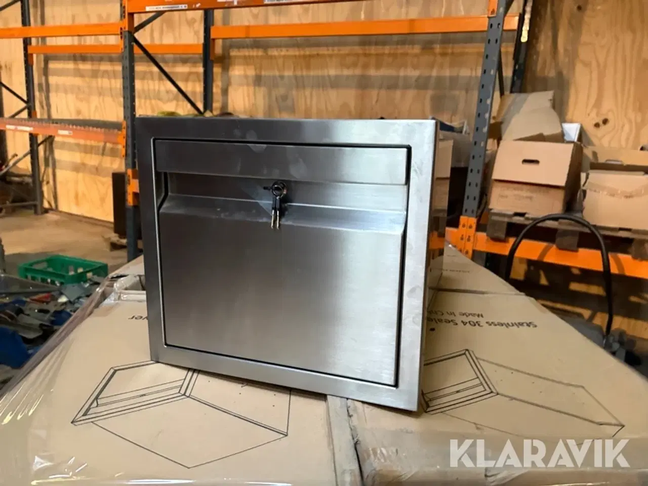 Billede 1 - Skuffer rustfrit stål 8 styk