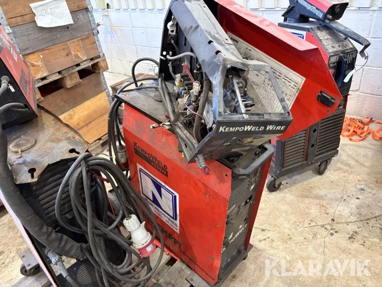 Billede 4 - Svejsemaskine Kemppi Kempoweld wire400 og 4000W