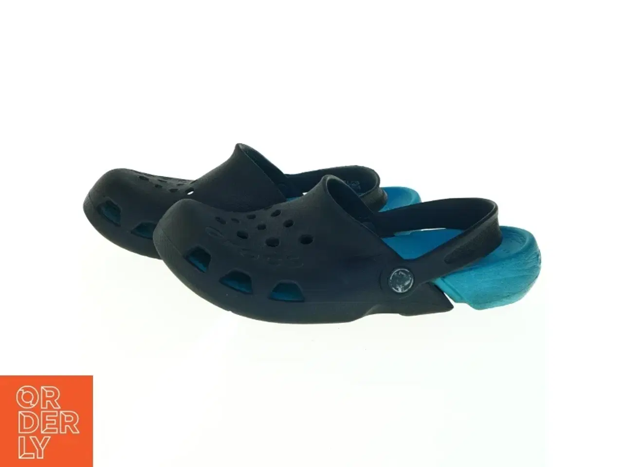 Billede 6 - Sorte og blå sko fra Crocs (str. Ukendt. 24,5 cm lang)