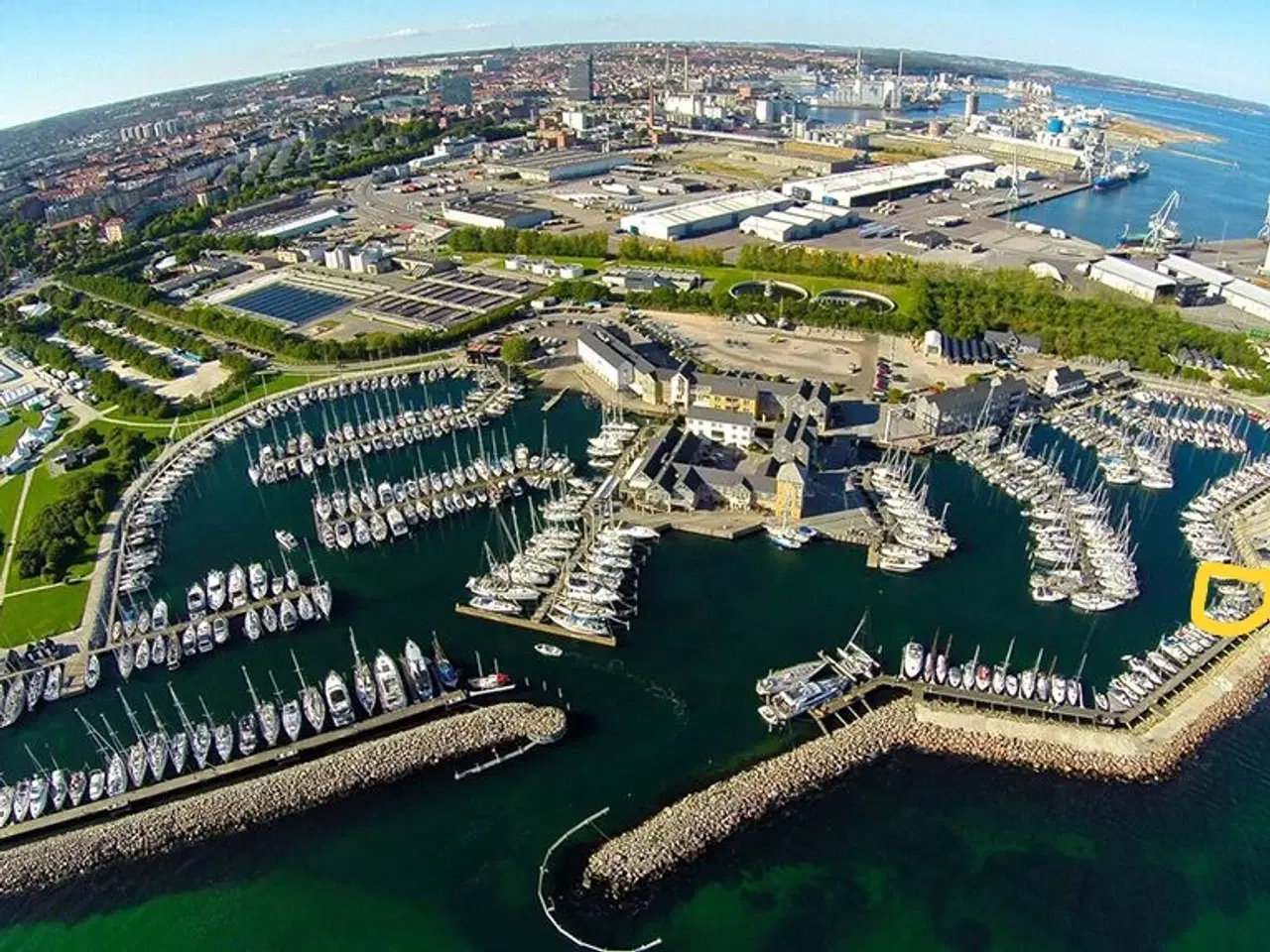 Billede 1 - Bådplads i Marselisborg Havn - 27 moduler