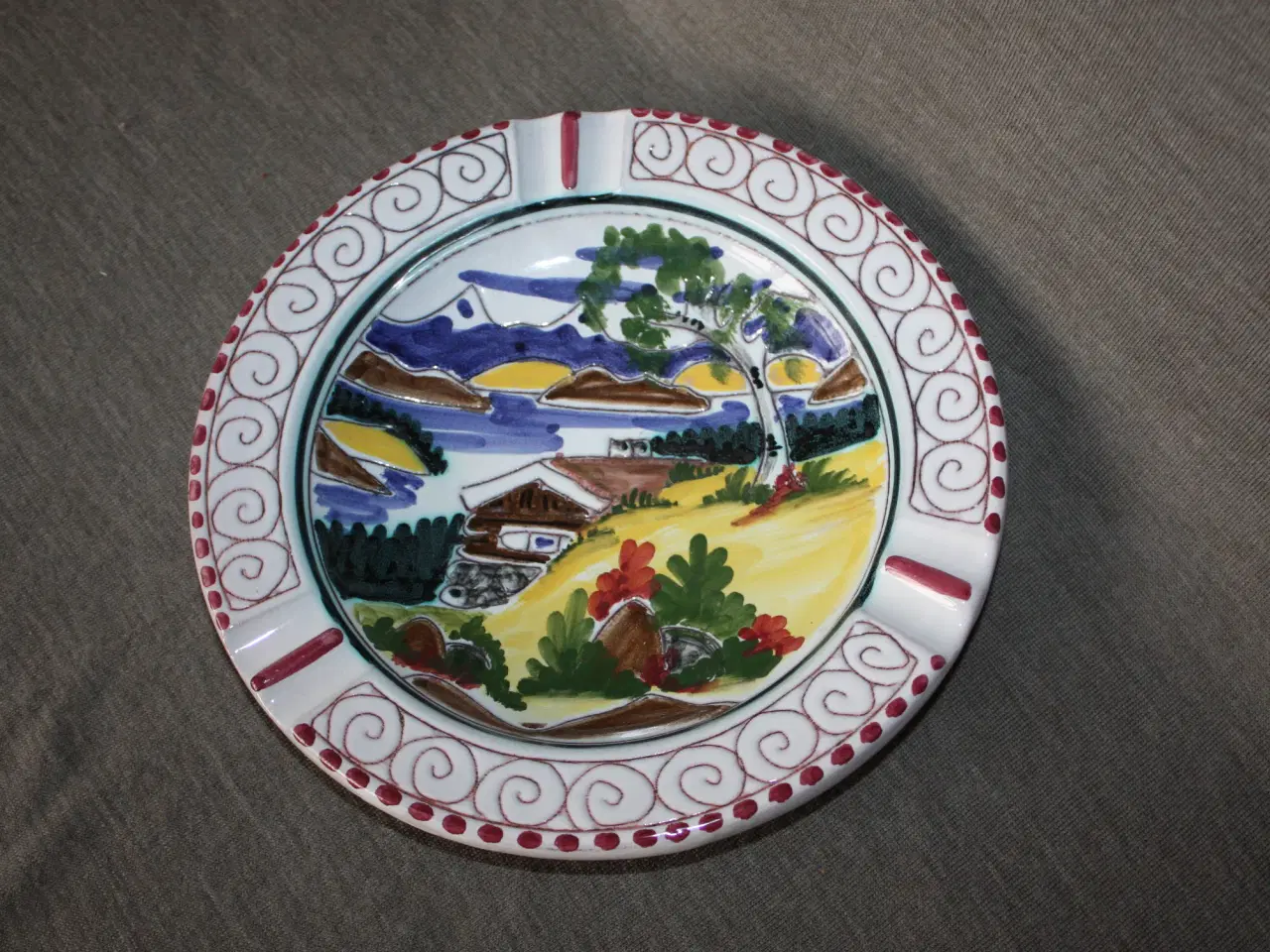 Billede 1 - Terra Norway keramisk skål / æskebæger 22 cm